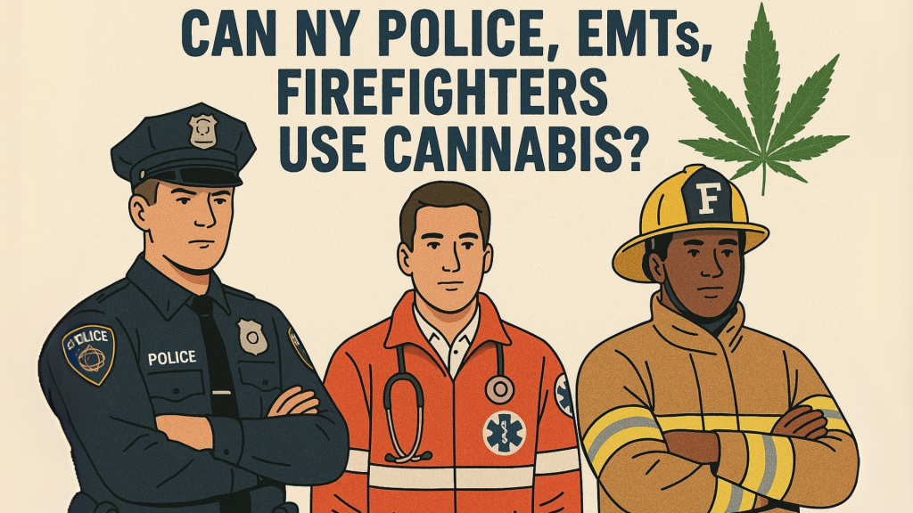 Can NY Police, EMTs, Firefighters Use Cannabis?