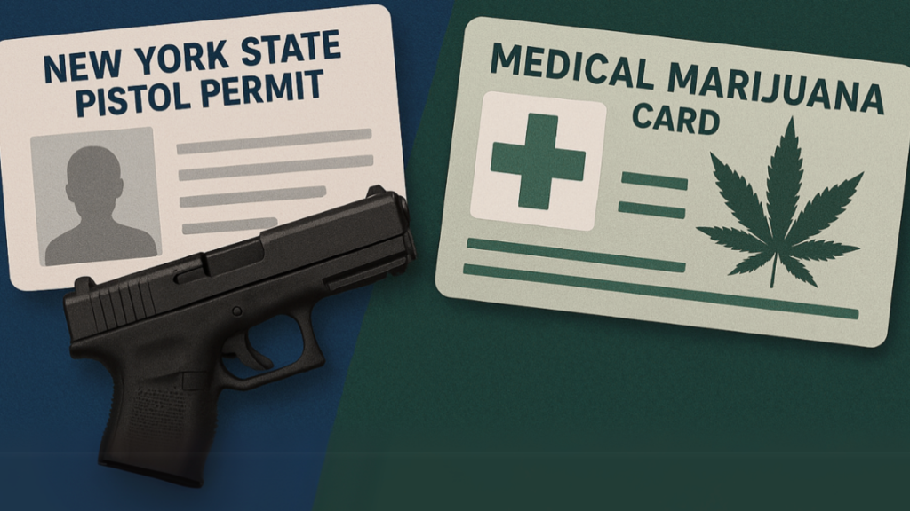 Can You Have a NY Gun Permit and a Medical Marijuana Card