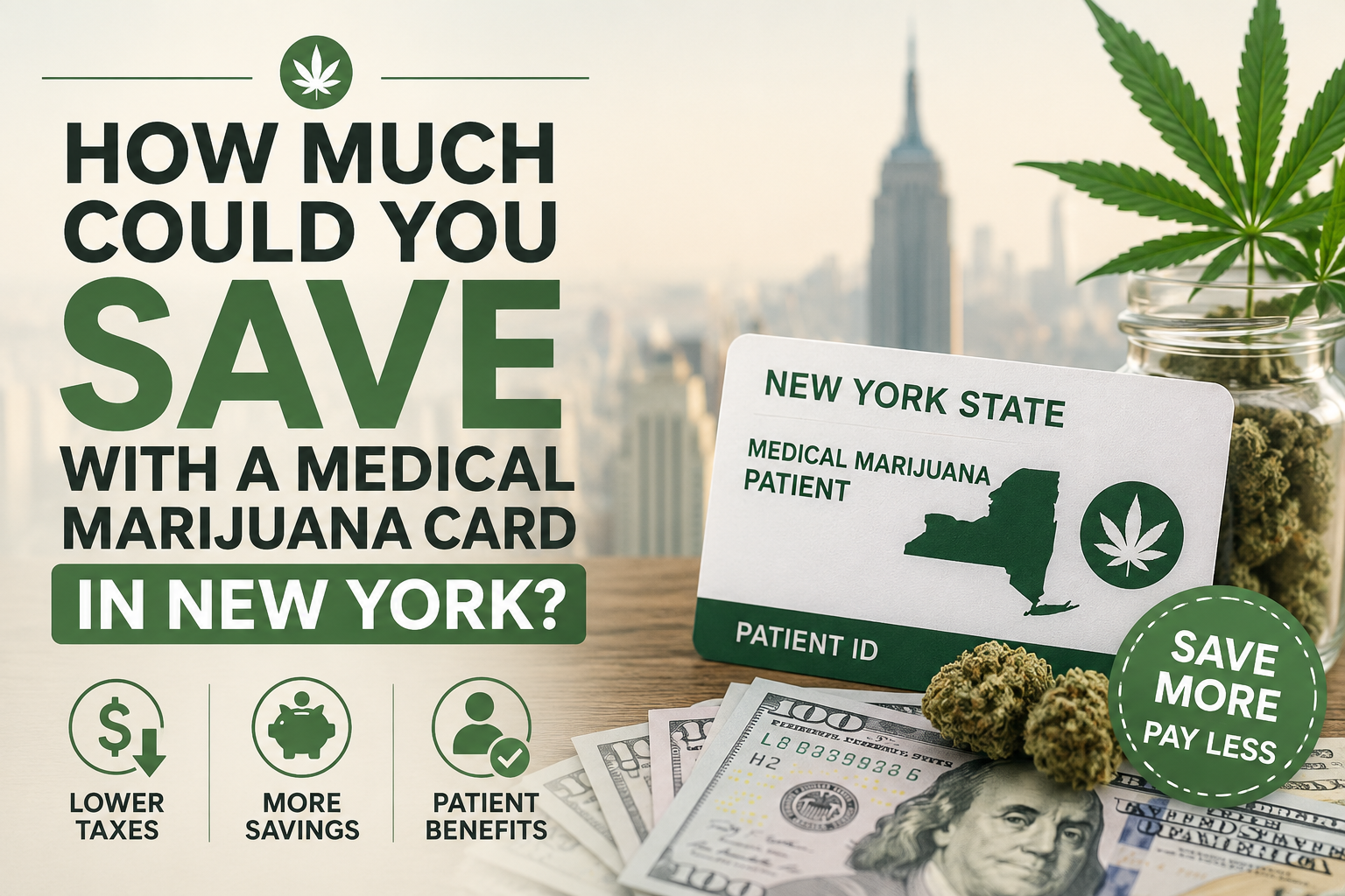 How Much Could a NY Medical Marijuana Card Save You Today?