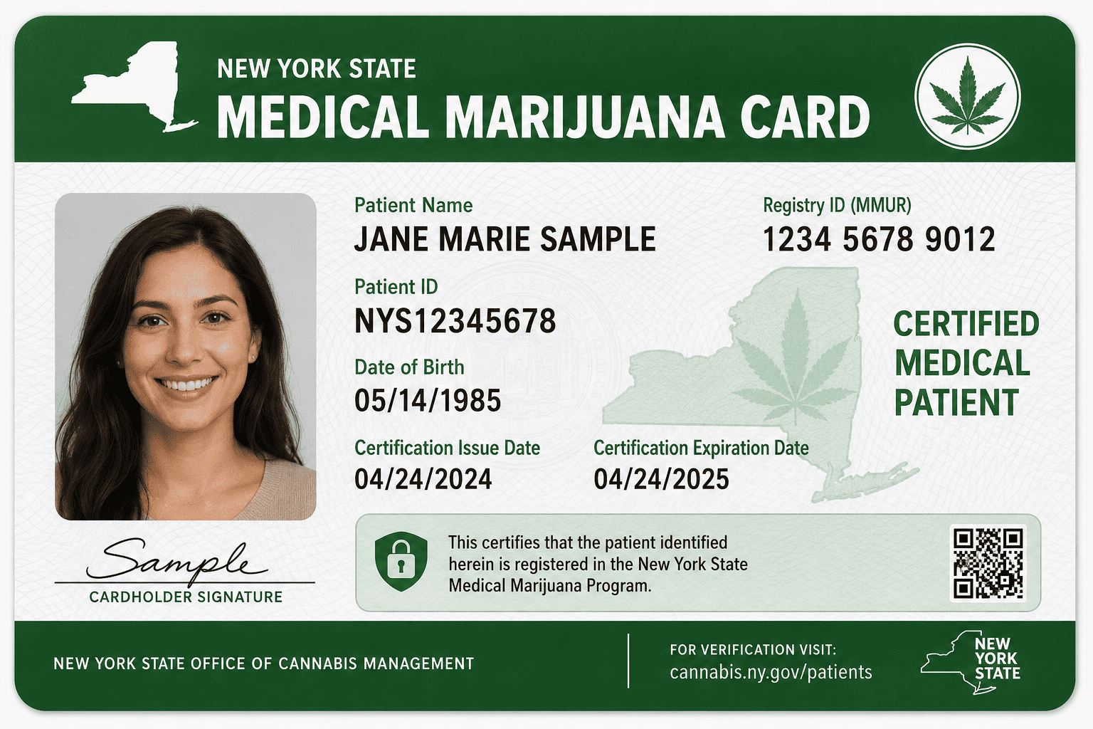 New York Medical Marijuana Card